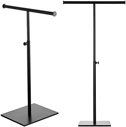 Tabletop Purse Display Stand Set of Two Black