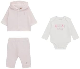 GUESS Unisex Baby 3 Piece Set