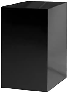 Black Acrylic Display Riser Stand 12x12x24