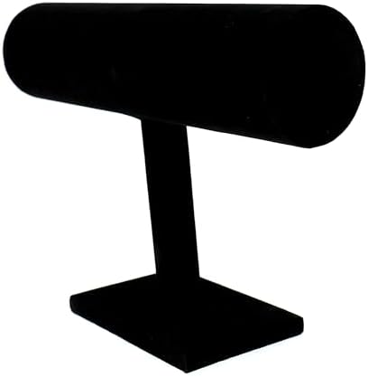 Comelyjewel Set of 2 Black Velvet Bracelet Holder