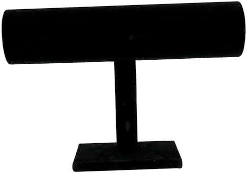 Comelyjewel Set of 2 Black Velvet Bracelet Holder