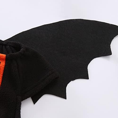 Infant Halloween Bat Jumpsuit with Hat and Accessories 0-12 Months
