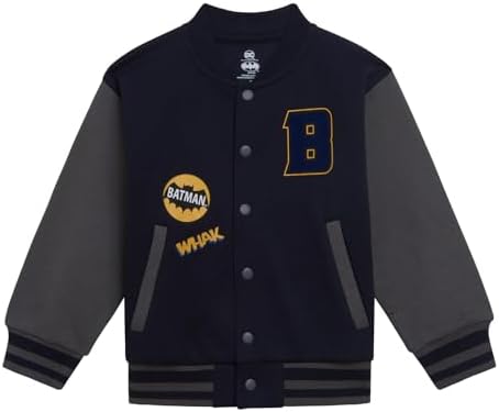 DC Comics Fleece Bomber Jacket and Jogger Pants Kids Set