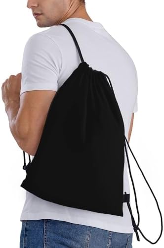 Custom Drawstring Bag with Personalized Logo - Waterproof Gym Backpack