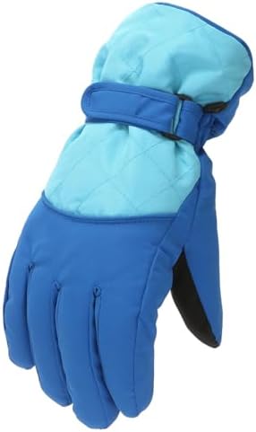 Winter Windproof Warm Gloves for Boys and Girls Outdoor Skating Snow Ski Gloves Snowboarding Kids Gloves Stylish