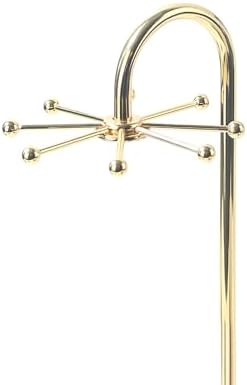 Rotating Necklace Display Stand with 8 Hooks