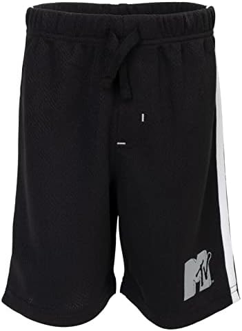 MTV Big Boys Graphic T-Shirt Mesh Shorts Set