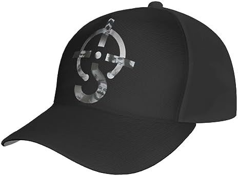 Blue Rock Oyster Music Cult Band Logo Baseball Cap Adjustable Black