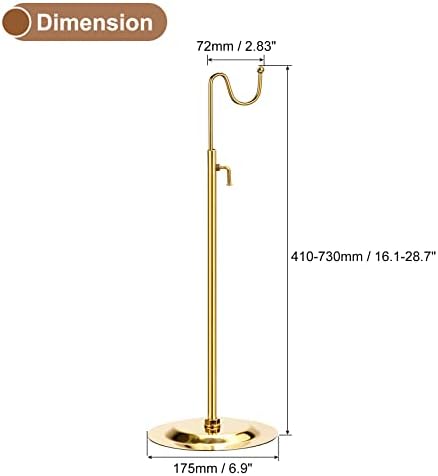 Uxcell Gold Stainless Steel Purse Display Stand