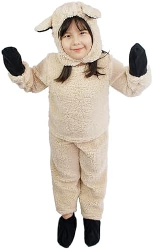 Toddlers Wooly Sheep Costume for Halloween and Christmas