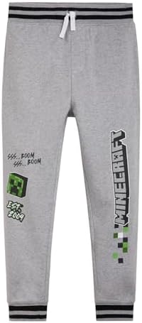 Minecraft Fleece Bomber Jacket and Jogger Pants Set for Kids