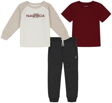 Nautica Boys 3pc Fleece Pant Set 1
