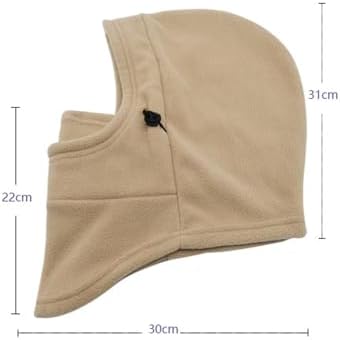 Winter Hats for Men Women Balaclava Ski Mask Windproof Warm Adjustable Fleece Lining Hat