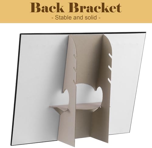 3 Pack Black Velvet Jewelry Display Stands with 17 Hooks