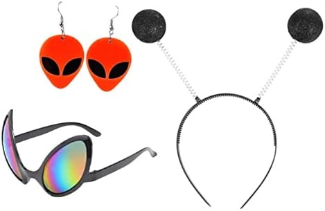 BESTYASH Halloween Party Headband and Eyeglasses Set