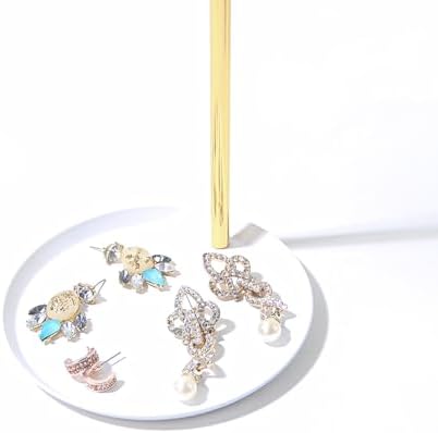 Rotating Necklace Display Stand with 8 Hooks