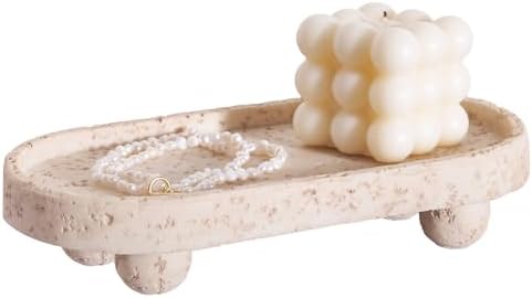 DN DECONATION Resin Vanity Tray with Legs 953x197in