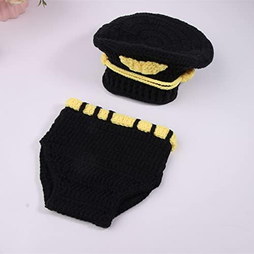 2PcsSet Baby Police Costume Set with Hat and Pants