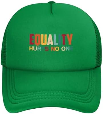 Equality Hurts No One Mesh Adjustable Baseball Cap for Men Women