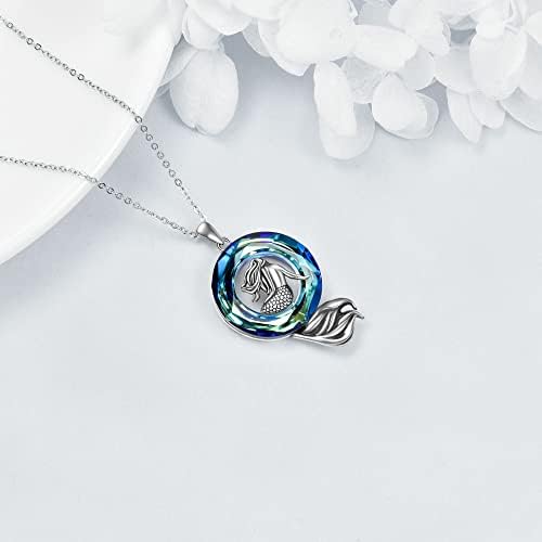 AXELUNA Mermaid Nautical Necklace for Women