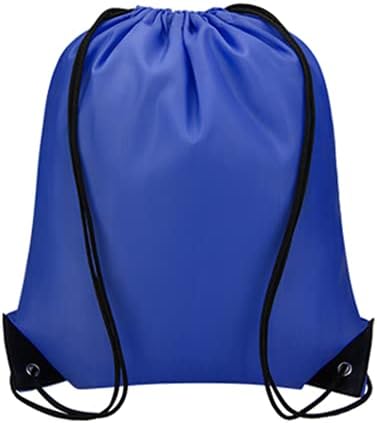 Vorspack Drawstring Backpacks 10 Pack Blue