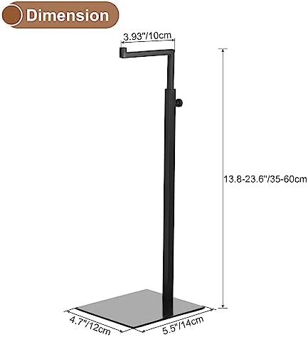 Uxcell Purse Display Stand 2 Pack Adjustable Black