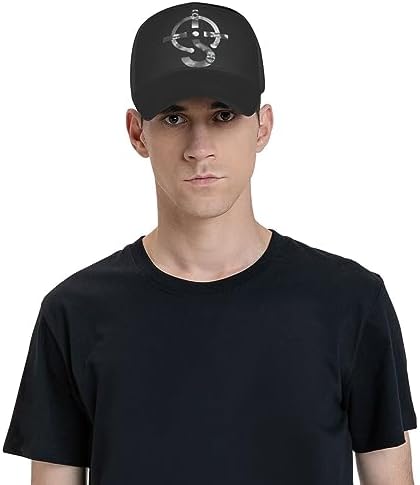 Blue Rock Oyster Music Cult Band Logo Baseball Cap Adjustable Black