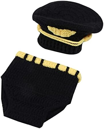 2PcsSet Baby Police Costume Set with Hat and Pants