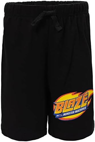 Blaze Stripes Boys 3 Piece Outfit Set Black Red Grey