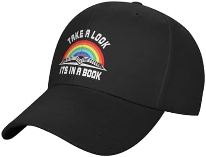 Take A Look Its In A Book Curved Brim Snapback Hat