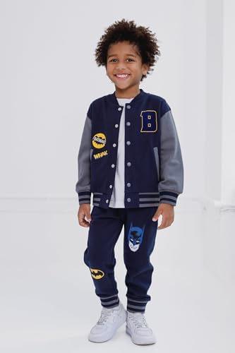 DC Comics Fleece Bomber Jacket and Jogger Pants Kids Set
