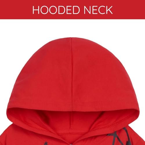 Marvel Spidey Hoodie and French Terry Shorts for Kids 2T-10-12