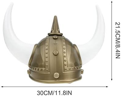 Viking Horn Hat Costume for Kids and Men