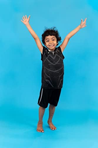 Marvel Avengers Black Panther Toddler Boys Tank Top and Shorts Set
