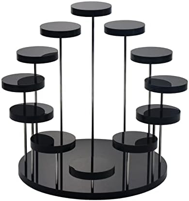 DIWNELEM 12 Tier Acrylic Jewelry Display Tower
