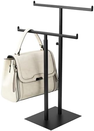 Purse Display Stand with Adjustable Height
