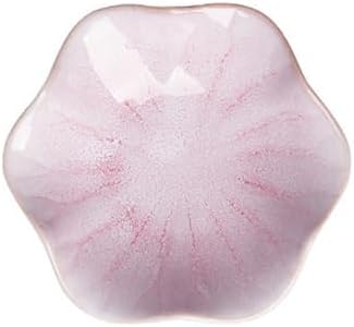 Ceramic Leaf Trinket Dish - 4 Leaf Clover Ring Holder and Lotus Jewelry Tray