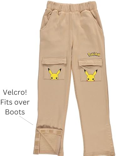 Pokemon Boys Pikachu T-Shirt Cargo Sweatpants Set