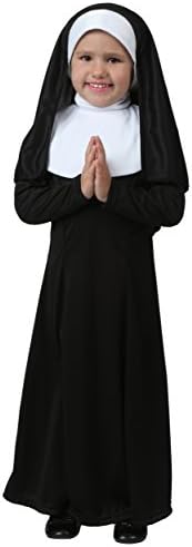 Toddler Nun Costume Black Long Sleeve