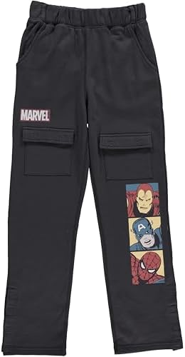 Marvel Boys Avengers Adaptive T-Shirt and Cargo Sweatpants Set