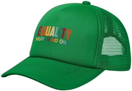 Equality Hurts No One Mesh Adjustable Baseball Cap for Men Women