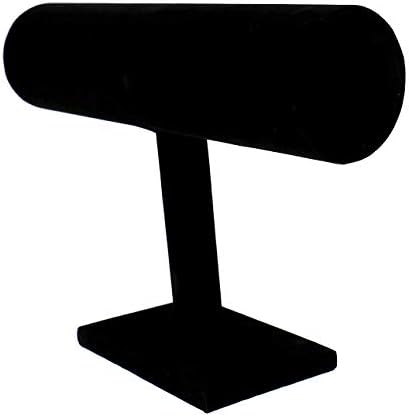 Comelyjewel Set of 2 Black Velvet Bracelet Holder