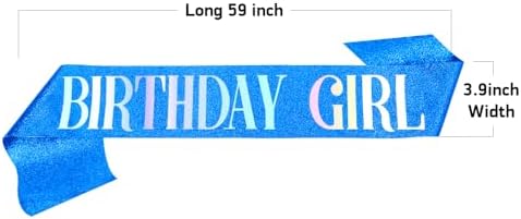 Birthday Girl Sash for Women and Girls
