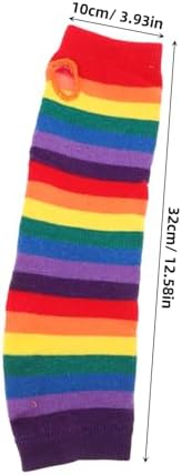 Velvet Fingerless Arm Warmers for Women and Kids