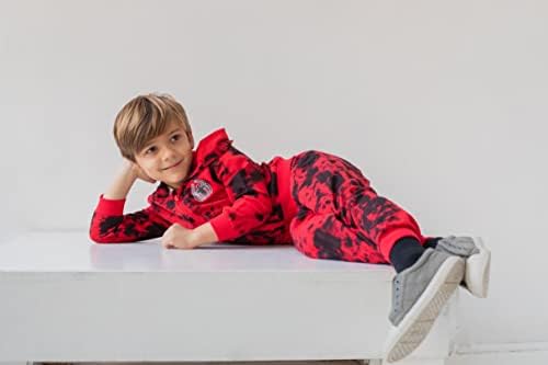 Marvel Spider-Man Tie Dye Hoodie and Tee Set for Kids