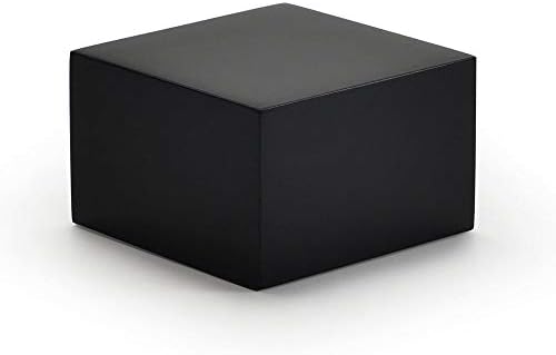 Oirlv Solid Wood Jewelry Display Stand Showcase Organizer Black Square Holder 1