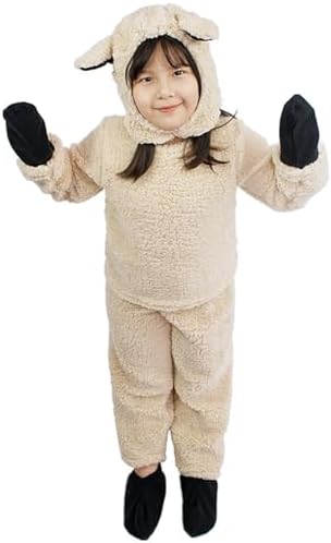 Toddlers Wooly Sheep Costume for Halloween and Christmas