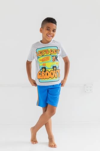 Scooby-Doo Graphic T-Shirt and Mesh Shorts Set