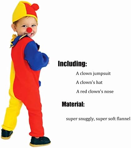 Halloween Kids Clown Costume Jumpsuits for Boys