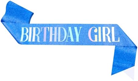 Birthday Girl Sash for Women and Girls